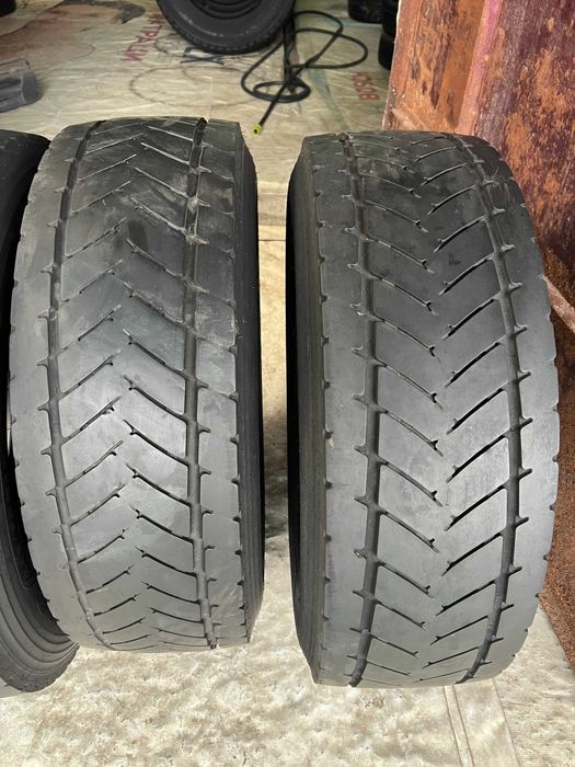 4 тежкотоварни гуми 245/70 R17.5 Goodyear KMax D 136/134M M+S DOT2021