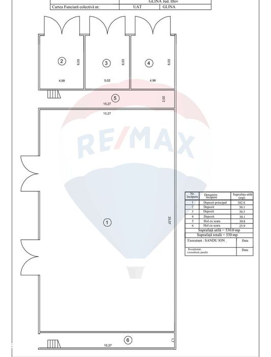 Teren 15.107mp, POT60%+Hală industrială | Glina | acces rapid A0