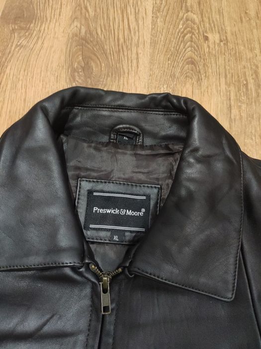 Geaca damă Preswick & Moore USA din piele naturala mărimea XL