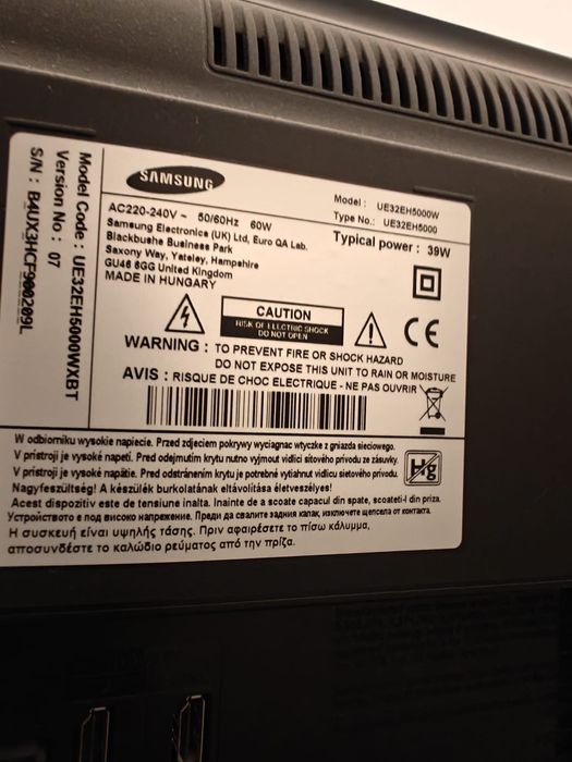 Samsung LED TV 80 cm (32”) Full HD – UE32EH5000