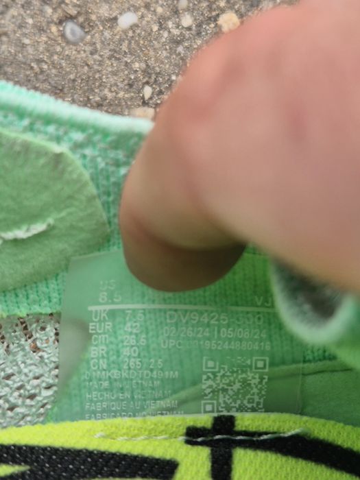 URGENT! Vând adidaşi de alergat Nike Alphafly NEXT% 2 Mint Green