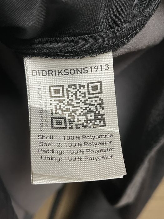 Didriksons 1913 -Хибридно яке размер Л / Оригинал