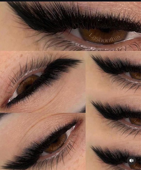 Ресницы любои объём 5000тг.