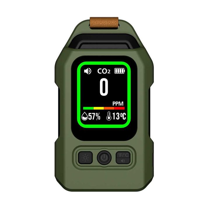 5 в 1 Портативный детектор угарного газа с сигнализацией.