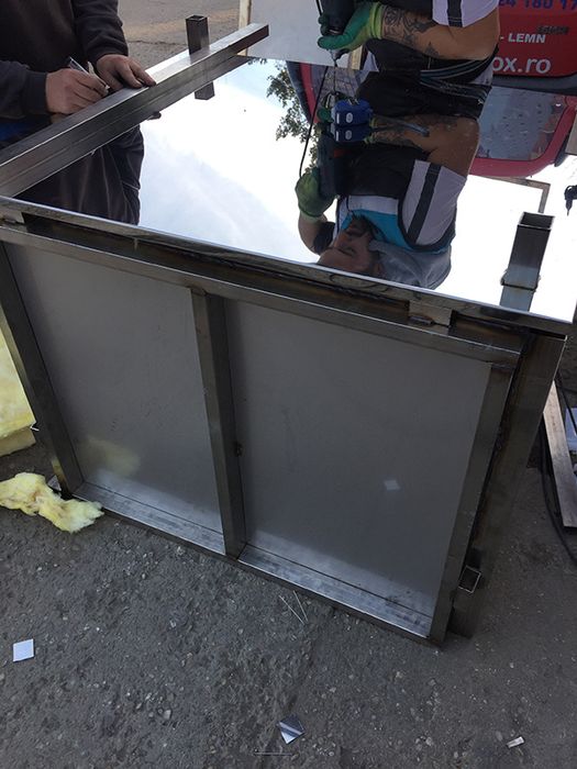 Bazin de inox alimentar