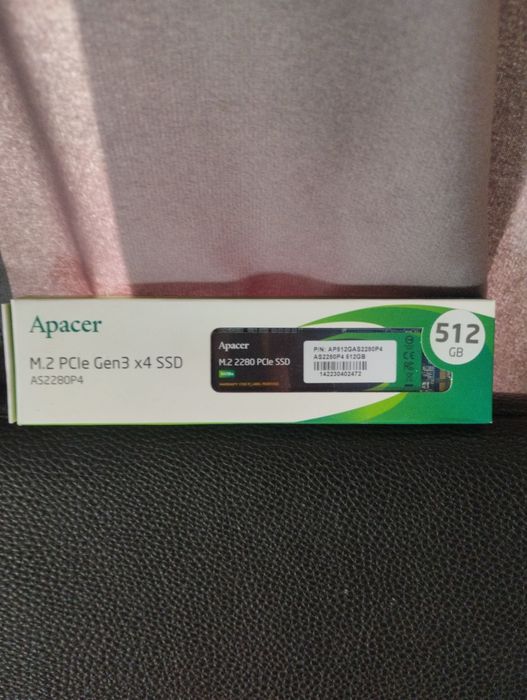 SSD 240GB, 500GB. HDD 1TB 2,5'.