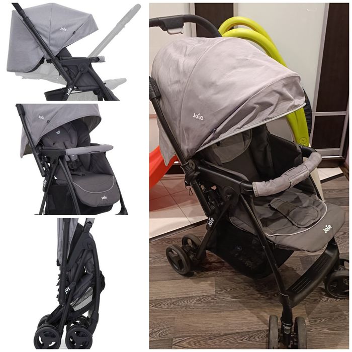 Продам коляску JOIE MIRUS DARK (конверт, сумка и москитная сетка)