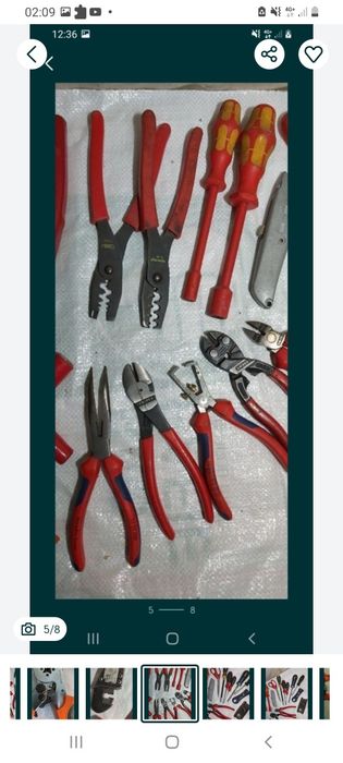 Knipex  clește sertizat  cablu trusa