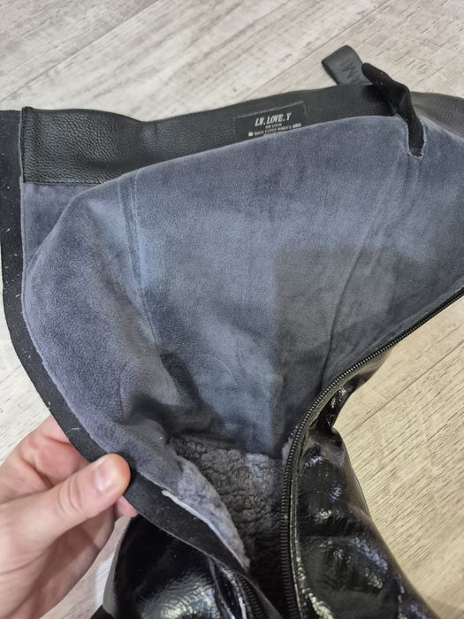 Продам сапоги кожа