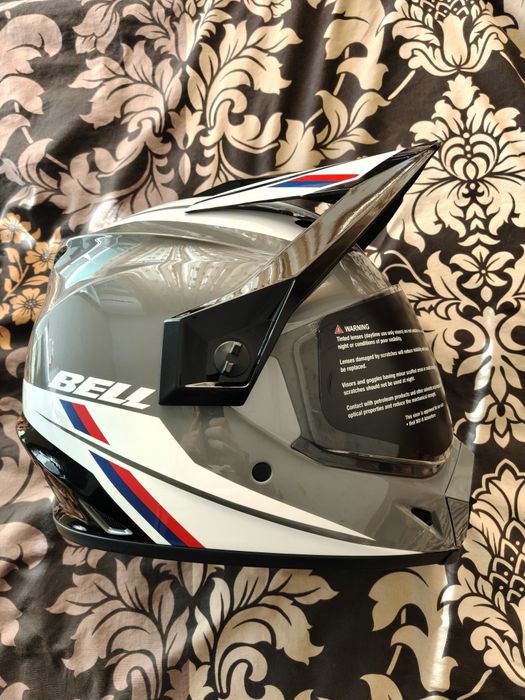 Каска за мотор/адвенчър Bell MX-9 Adventure Mips Alpine - Nardo Grey