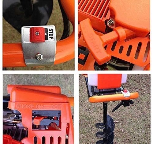 Бензинов моторен свредел Тайга 52 куб.