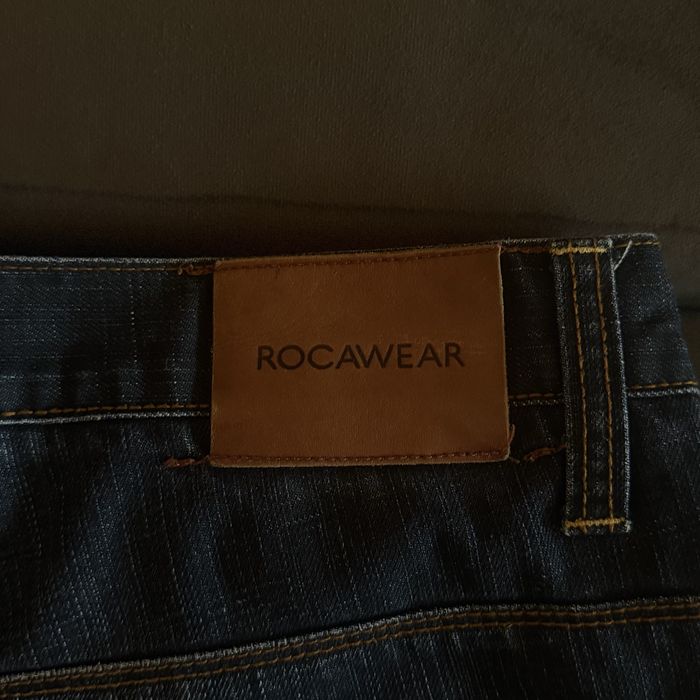 Rocawear Baggy Denim Shorts W38 – Тъмносин (Y2K)