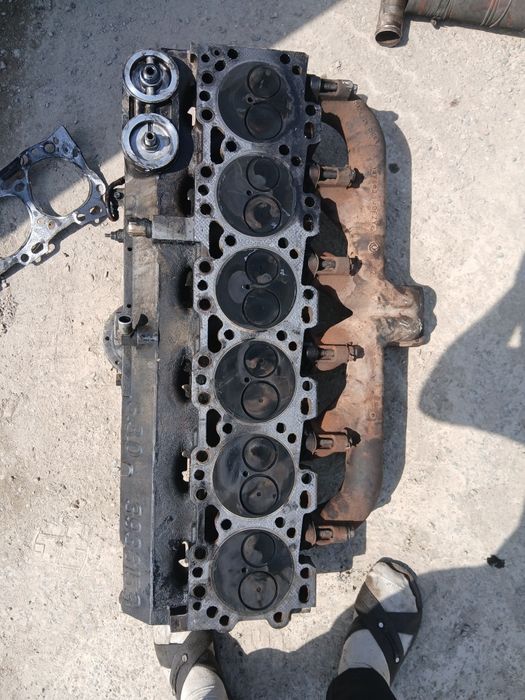 Ремонт грузавых головак двиготеля  опресовка шарошка шлифовка  ручная