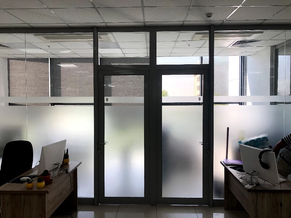 Матовая,туманная пленка, Тонировка для стекол окон дверей