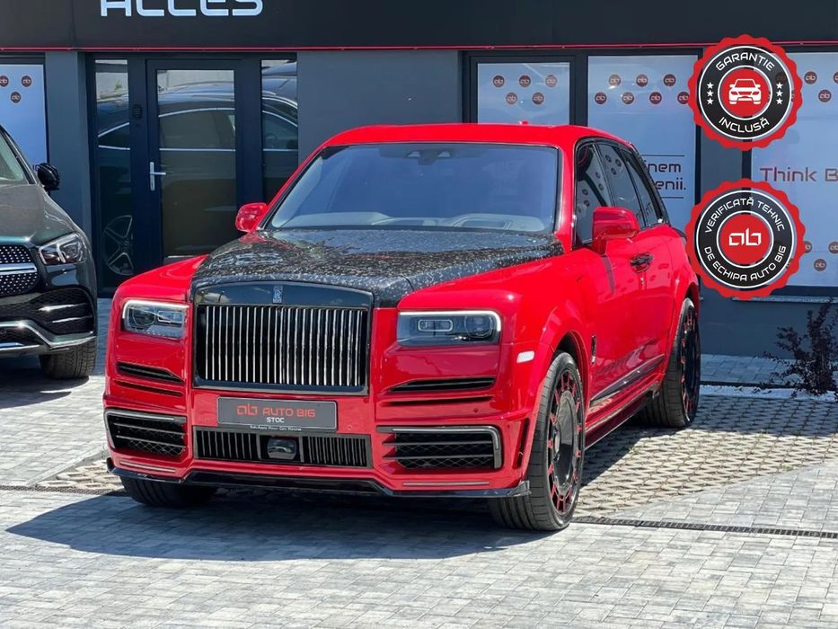Rolls-Royce Cullinan Rolls-Royce Cullinan Black Badge Mansory Red