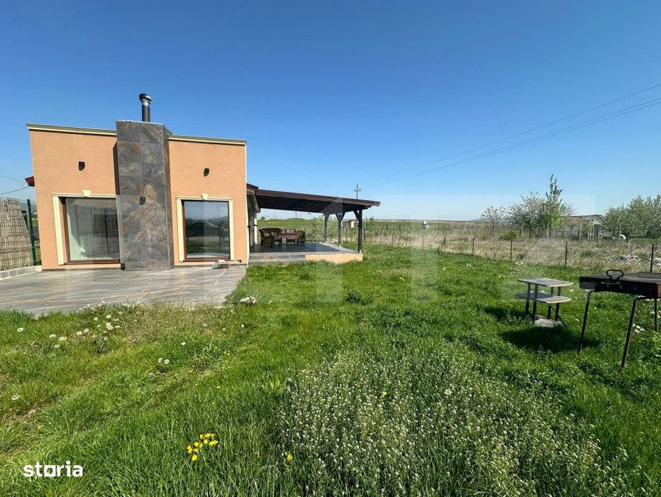 Casa moderna pe un nivel, 500 mp teren, zona Partos - Alba Iulia