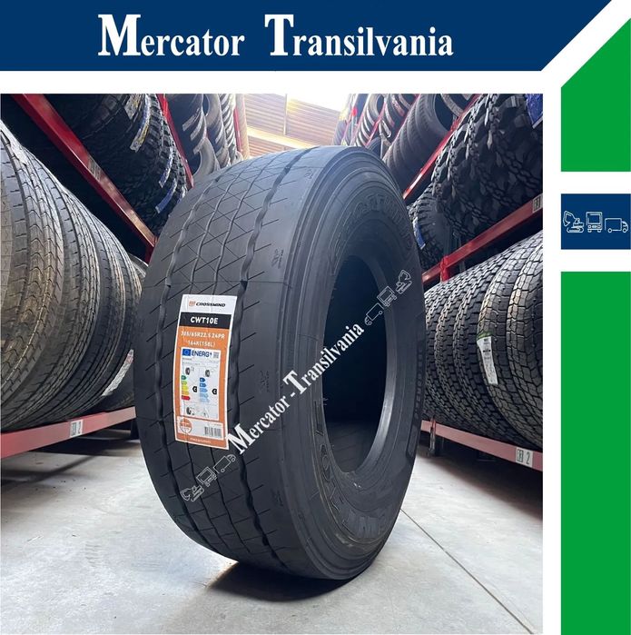Anvelopa NOUA M+S* ATS Autostrada 385/65R22.5 Crosswind CWT10E 164K Remorca
