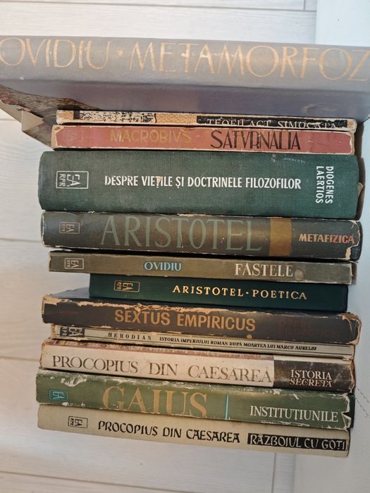 Set Academia Romana, Gaius,Diogene,Procopius,Aristotel,Ovidiu, 12 vol