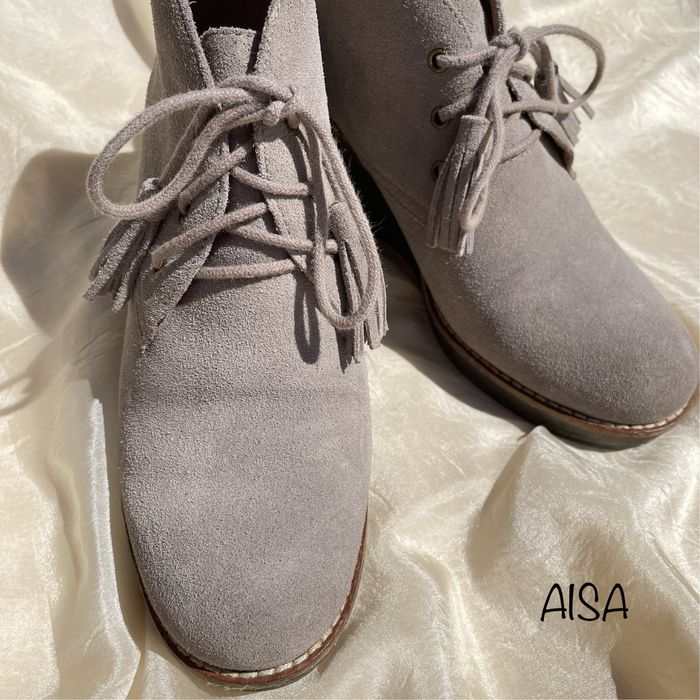 Ghete din piele întoarsă-Scholl, mărimea 38