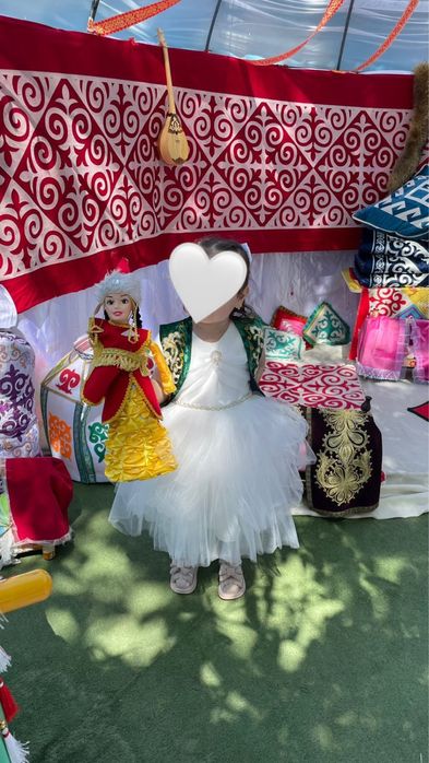 Детский бальный платья