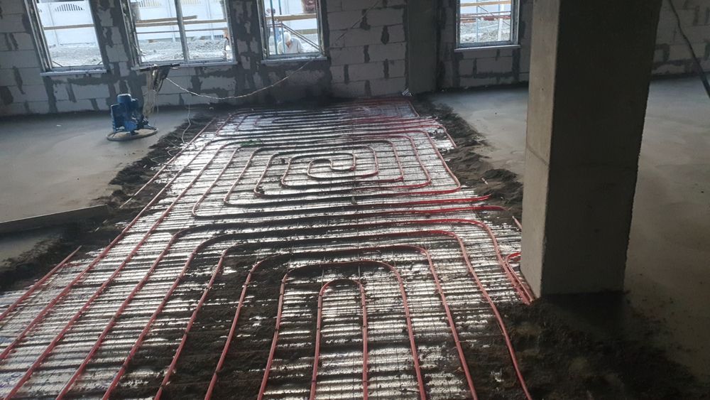 Полусухая стяжка пола