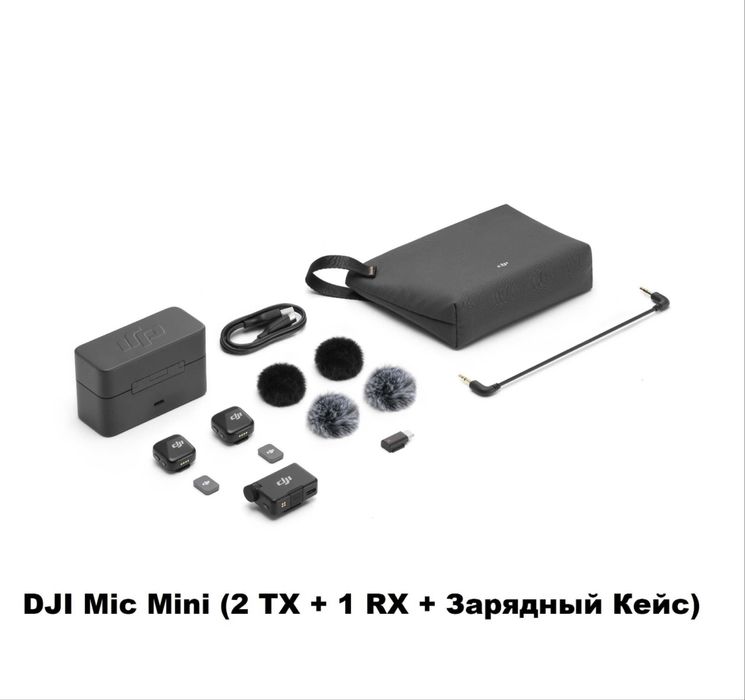 Dji mic mini с кейсом
