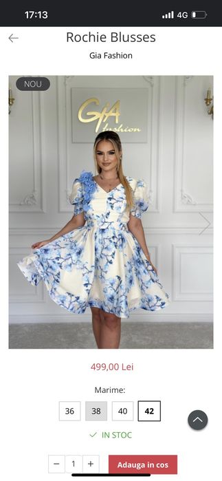Rochie elegantă de eveniment