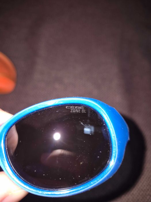 Ochelari de soare CEBE pentru copii 3-5 ani, albastri + husa cadou