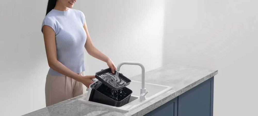 Умная фритюрница аэрогриль Xiaomi Air Fryer 6L, домашний печь Оригинал