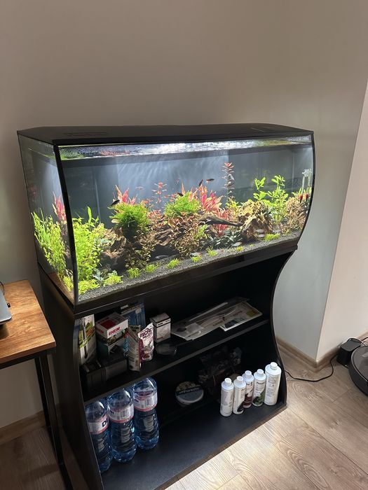 Fluval Flex 123  нов на 2 месеца , 3 години гаранция