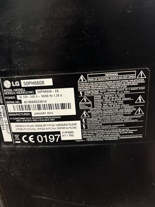 LG 50 inch Plasma Full HD Android TV Stick Realme