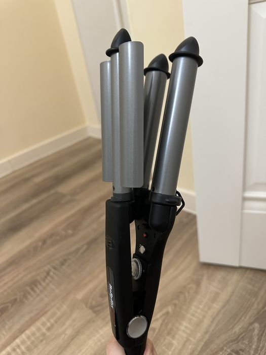 BaBylissPRO плойка тройная гофре