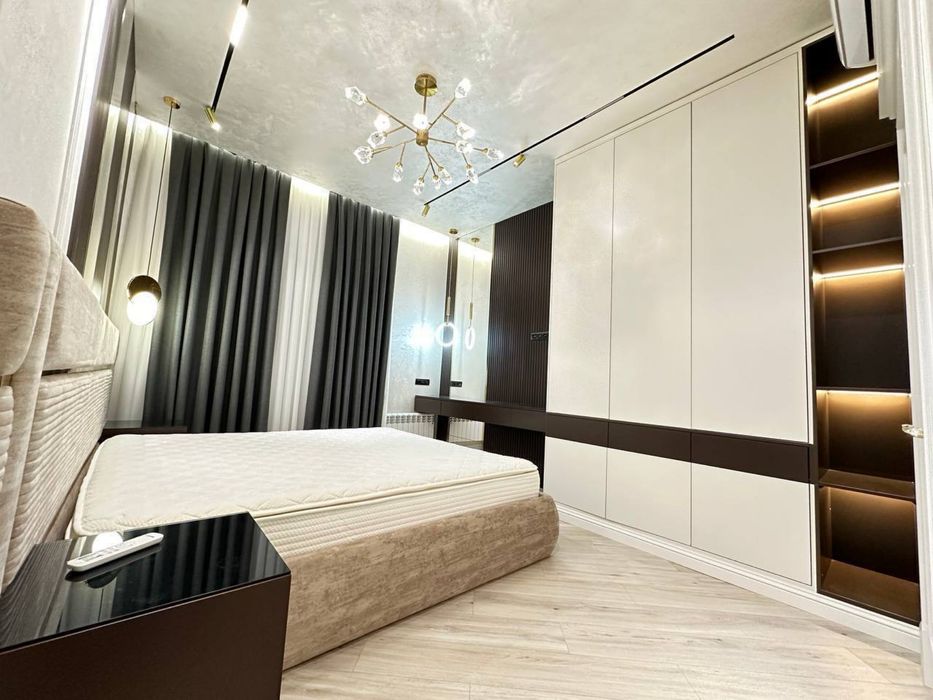 Алайский Габус! Новая 3 комнатная квартира 120м2! С Авторским ремонтом