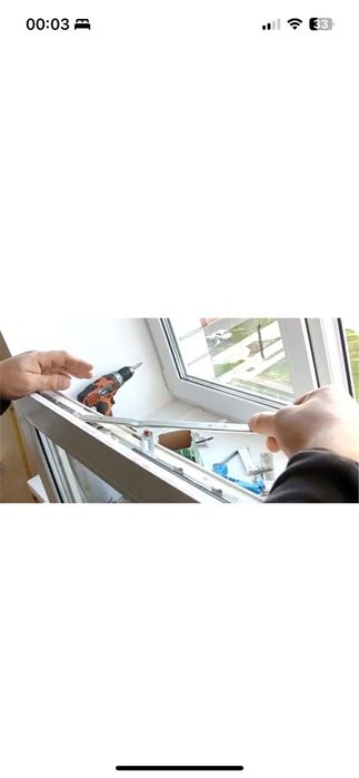 Ремонт и регулировка пластиковых окон / Plastik oynalar AKFA Remont