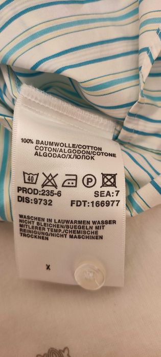 чисто нова риза с къс рълав Hugo Boss Black eticket M размер