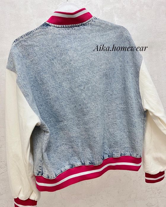 Джинсовые бомберы Lux качество