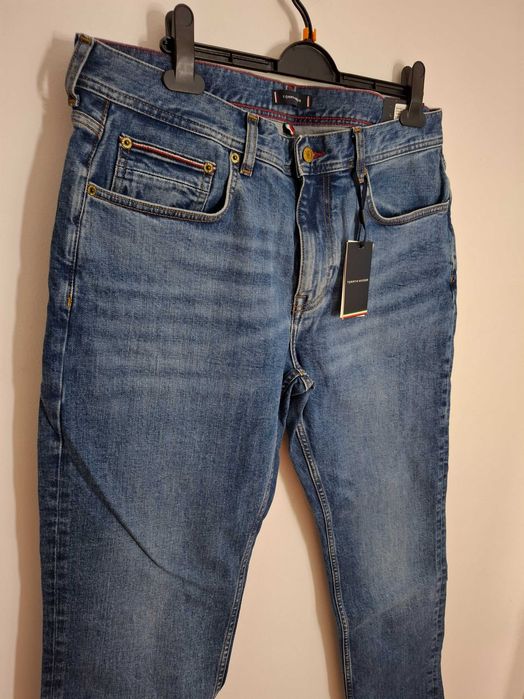 Blugi Tommy Hilfiger CORE Straight DEN Boston Indigo