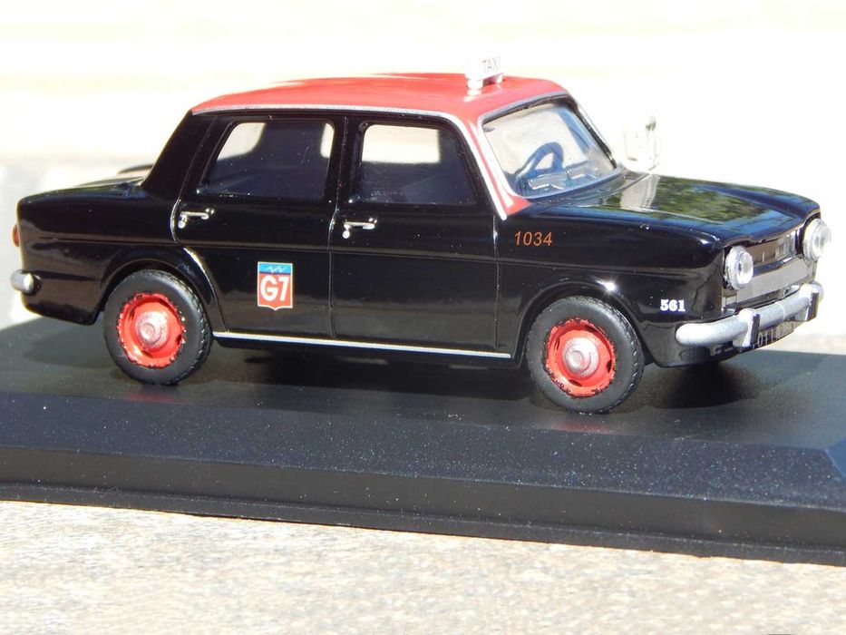 Macheta masina taxi Simca 1000 Paris 1962 sc 1:43 cu ambalaj