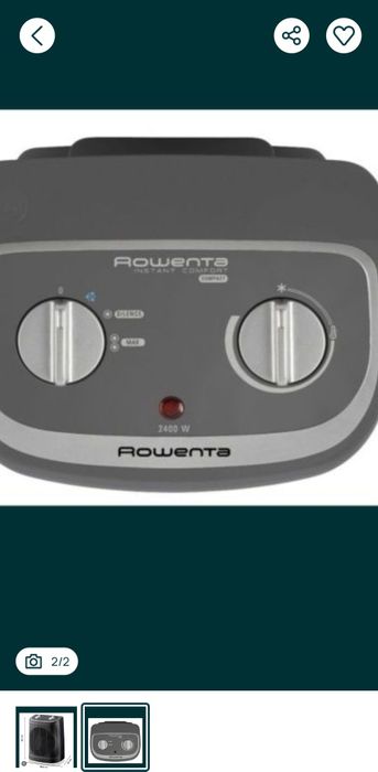 Aeroterma Rowenta Instant Comfort Compact SO2330, 2400 W
