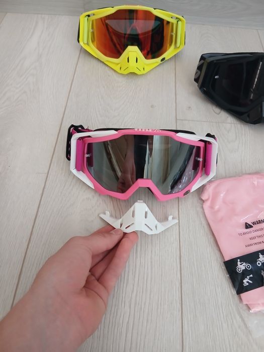 Ochelari casca full face 100%