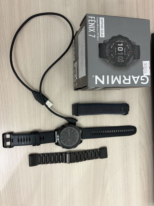 Garmin fenix 7 saphire sollar