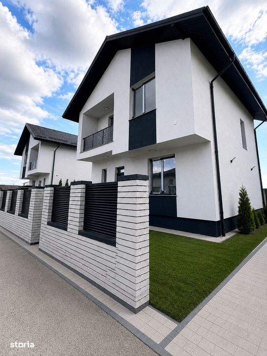 Casa individuala 4 camere, 125 mp utili, teren 300 mp, incalzire in pa