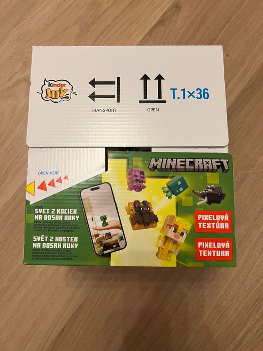 Kinder Joy Minecraft (Европа, оригинал)