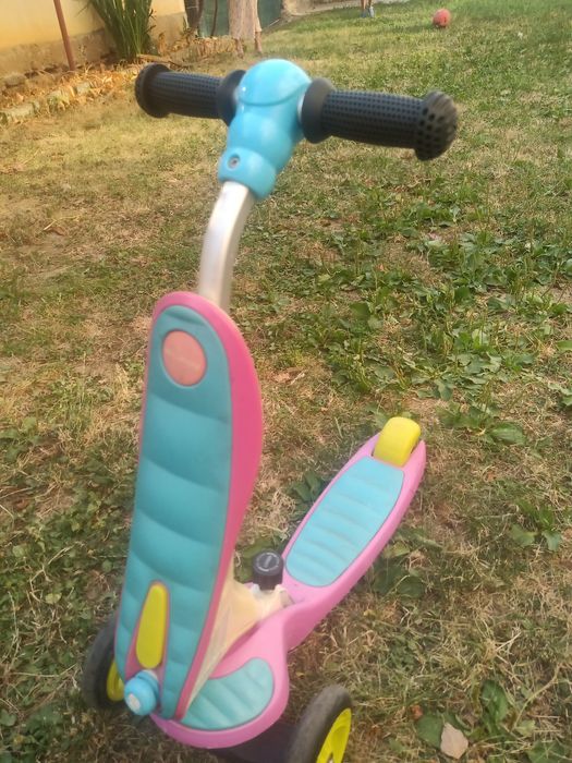 Byox Тротинетка Elfin розова 2 в 1