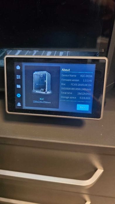 Set: Imprimanta Creality K1C + Uscator Creality Space Pi + Accesorii