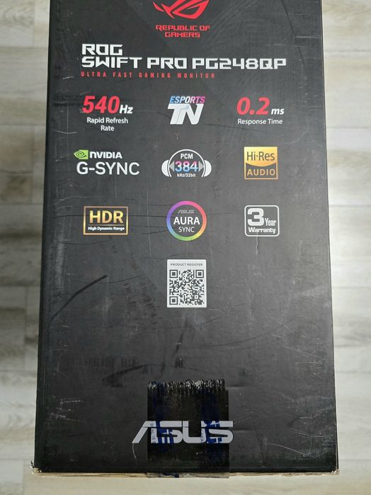 Monitor Asus ROG 540hz
