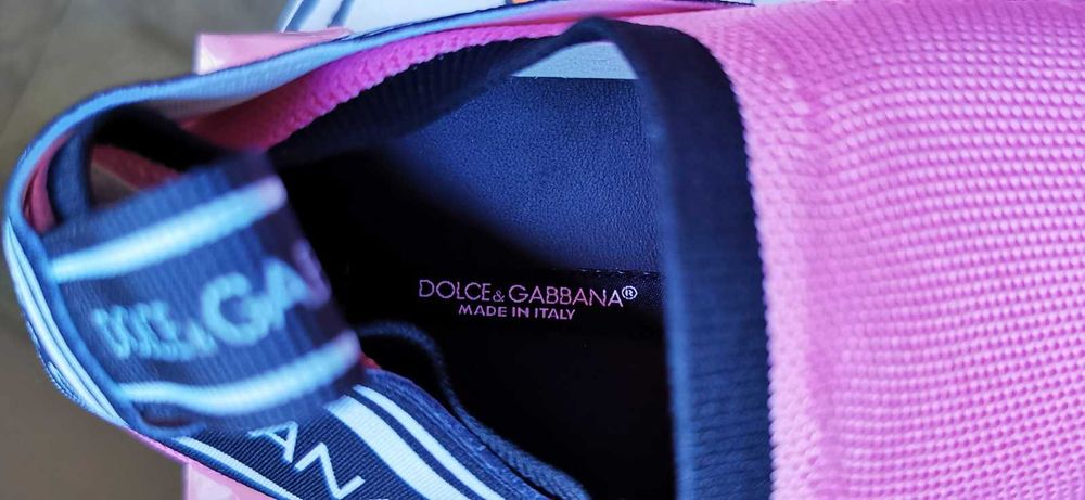 Оригинални маркови дамски сникърси / маратонки DOLCE & GABBANA - 39 номер
