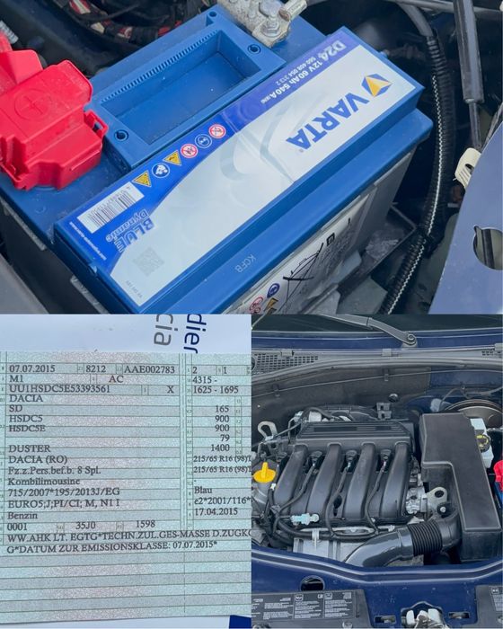 Dacia Duster 1.6Benzina 2015  58128km!!!