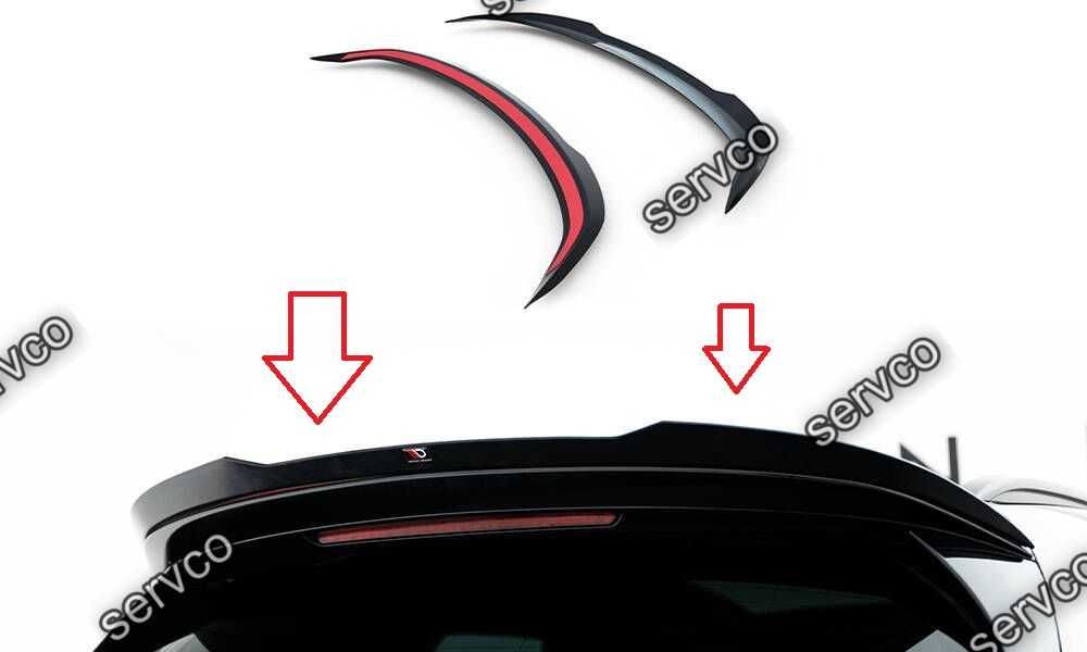 Eleron spoiler cap Mercedes GLC X254 43 AMG 2022- v2 - Maxton Design