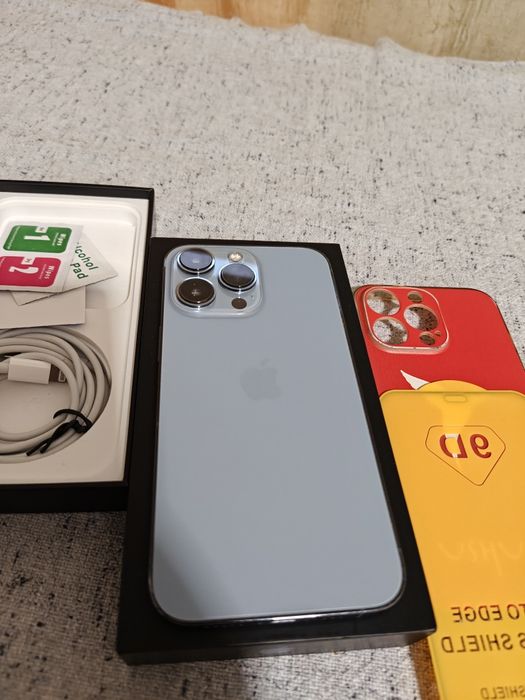 iPhone 13 Pro - 128GB , Sierra Blue - пълен комплект